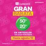 Terceras Rebajas Liverpool Gran Barata 2025: Hasta 50% de descuento + 20% adicional
