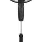 Ventilador de pedestal Practika de altura ajustable baja a un super precio