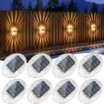 Oferta Prime: Juego de 8 luces LED resistentes al exterior en su precio más bajo + 3 meses sin intereses