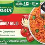 Sazonador para arroz rojo Knorr con 4 sobres baja a su menor precio