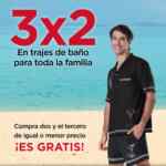 3x2 en trajes de baño para toda la familia en Sears hasta el 4 de agosto