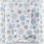 Oferta flash: Juego de Sábanas de franela estampadas 100% algodón para cama matrimonial bajan a un excelente precio