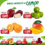 Martes y Miércoles del Campo Soriana 8 y 9 de julio: ofertas de frutas y verduras