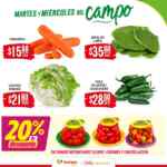 Martes y Miércoles del Campo Soriana 22 y 23 de julio: ofertas en frutas y verduras