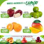 Folleto Soriana Súper Martes y Miércoles del Campo 8 y 9 de julio 2025