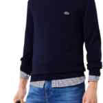 Sweater cuello V para hombre Lacoste baja a su menor precio + 6 meses sin intereses