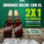 2x1 en cervezas en La Casa de Toño a partir de la 1:00 PM