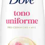 Desodorante en aerosol aclarante para mujer Dove Tono Uniforme Rosas y Aloe Vera baja de precio