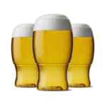 Juego de 12 vasos para cerveza de plástico irrompible Tritan bajan a su menor precio