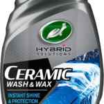 Shampoo con cera para lavado de autos Ceramic Wash & Wax Hybrid Solutions Turtle Wax 1.42 L baja a su menor precio