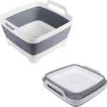 Lavabo plegable con desagüe baja a su menor precio