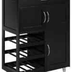 Mueble de cocina alacena de madera con rueditas baja a su menor precio