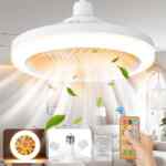 Anillo de luz LED con ventilador de techo baja a un gran precio