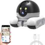 Cámara robot con ruedas con control por app para monitorear mascotas baja a su menor precio