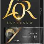 Cápsulas de café Nespresso L'Or Espresso Onyx con 10 piezas bajan de precio