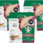 3 pack cápsulas de café Nescafé Dolce Gusto Starbucks Cappuccino con 12 piezas en su precio más bajo