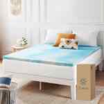 Cubierta de colchón matrimonial de memory foam refrescante marca Zinus baja a su menor precio