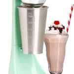 Máquina esquimera para malteadas Nostalgia con vaso de acero inoxidable baja de precio