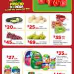 Bodega Aurrera Tianguis de frutas y verduras Precio Bodega al 10 de julio 2025
