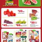 Bodega Aurrera Tianguis de frutas y verduras Precio Bodega al 17 de julio 2025