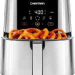 Freidora de aire digital Chefman Turbofry de acero inoxidable de 7.5 L de capacidad baja a su menor precio