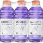 6 pack bebida rehidratante Gatorlyte Electrolitos Uva de 591 ml bajan a su menor precio