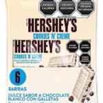 6 pack barras de chocolate blanco Hersheys Cookies N Creme 43 g bajan de precio