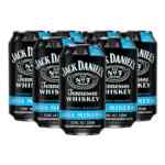 24 pack bebida preparada Jack Daniels & Agua mineral lata 350 ml en su precio más bajo