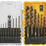 Juego de brocas helicoidales Dewalt bajan a su menor precio