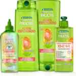Kit Garnier Fructis Adiós Esponjado con shampoo + acondicionador + crema para peinar + tratamiento keratina baja a un gran precio