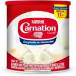 Leche evaporada en polvo Nestlé Carnation Clavel lata de 1.3 kg rinde 11 litros de leche baja a su menor precio