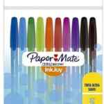 Plumas Paper Mate Kilométrico InkJoy con 10 colores baja de precio