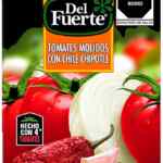 Puré de tomate Del Fuerte tomates molidos con chile chipotle baja a un gran precio