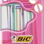 3x2 en 10 pack rastrillos para mujer Bic Twin Lady
