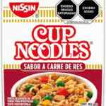 12 pack sopas instantáneas Nissin Cup Noodles Carne de Res bajan a su menor precio