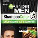 Tinte con shampoo Garnier Men Shampoo Color baja a un super precio