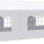 Toldo plegable impermeable para fiestas de 9x3 metros baja a su menor precio