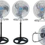 juego de 2 ventiladores multiposición 3 en 1 con aspas de metal bajan a su menor precio