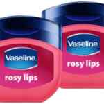 2 pack bálsamo hidratante para labios mini tarro Vaseline Rosy Lips baja a su menor precio