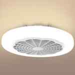 Ventilador con luz LED y control remoto de fácil instalación baja a un super precio
