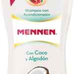 Shampoo para bebé Mennen Coco y Algodón Humecta y Desenreda 700 ml baja de precio