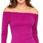 Blusa sin hombros para mujer Ilusión baja a un tremendo precio