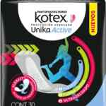 Kotex Unika Active ultraflex pantiprotectores con 30 piezas