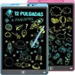 Juego de 2 tabletas de dibujo para niños de 12 pulgadas bajan de precio