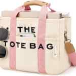 Bolsa de lona the Tote Bag en varios colores baja de precio