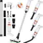 Aspiradora inalámbrica recargable con accesorios baja a un excelente precio