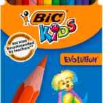 Oferta flash: Juego de 14 lápices de colores Bic Kids Evolution con punta extra gruesa bajan de precio