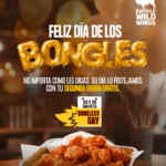 Promoción Día del Boneless Buffalo Wild Wings: 2x1 en Boneless Small y Medium