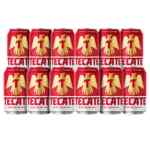 12 Pack Cervezas Tecate lata 355 ml baja a un excelente precio