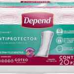 Pantiprotectores Depend con 20 piezas bajan a un tremendo precio